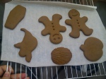 cookies before baked